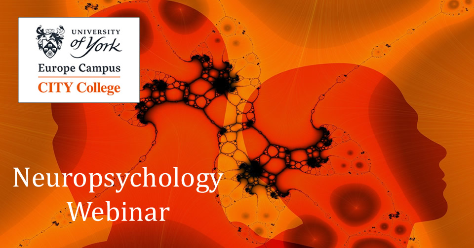 Neuropsychology Webinar - New insights in the investigation of the neurobiological basis of personality
