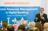 The Head Coach of the Executive MBA participates in HR Forum of the Albanian Banking Association