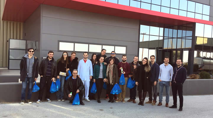 CITY College postgraduate students in Management visited the Koukakis Farm, a competitive fast growing business in the sector of dairy products