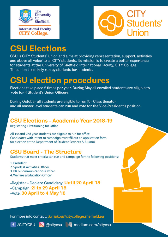 CSU Elections 2018-19