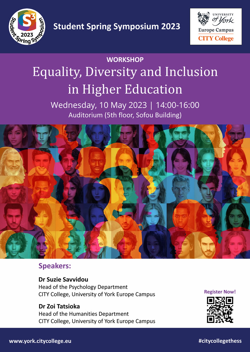 Equality, Diversity and Inclusion in Higher Education
