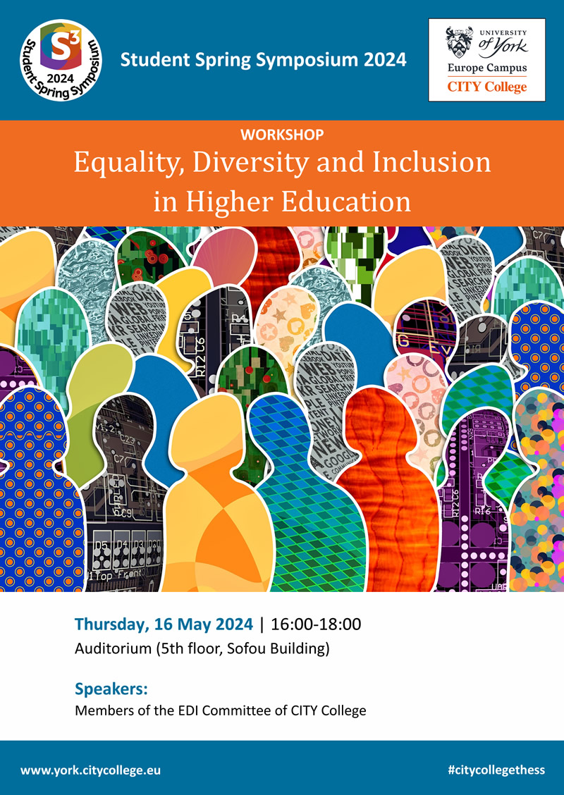 Equality, Diversity and Inclusion in Higher Education