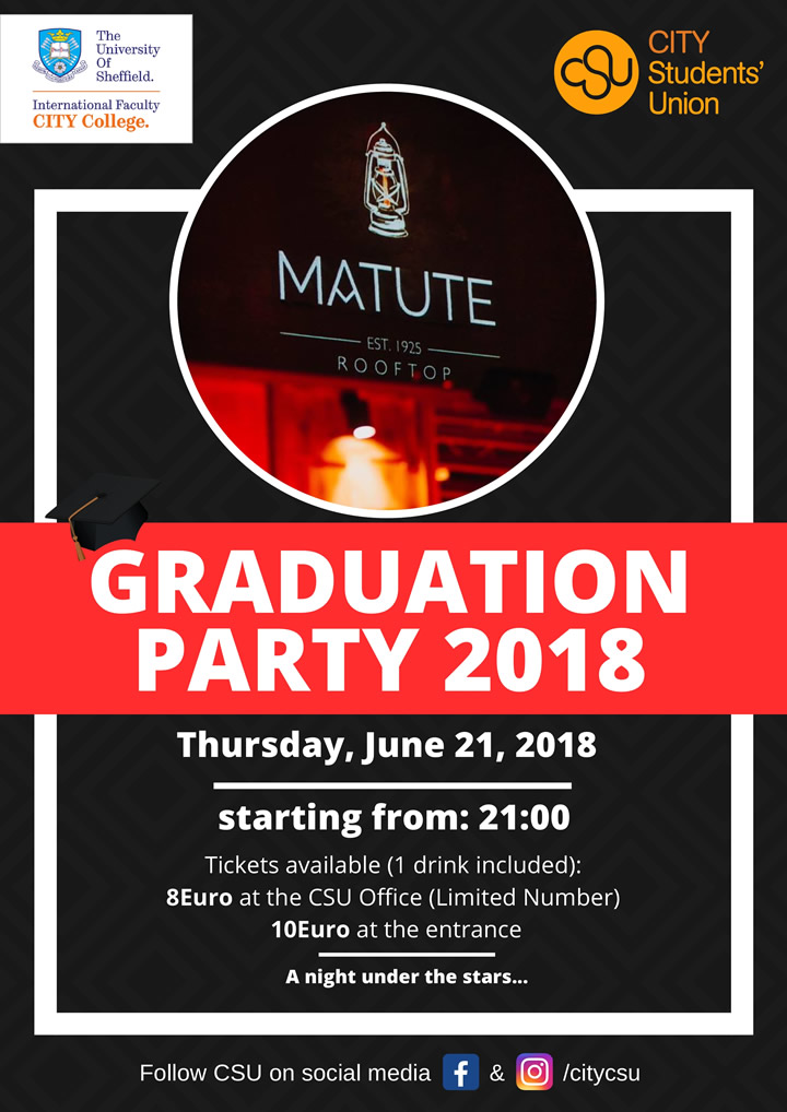CITY College Graduation Party 2018