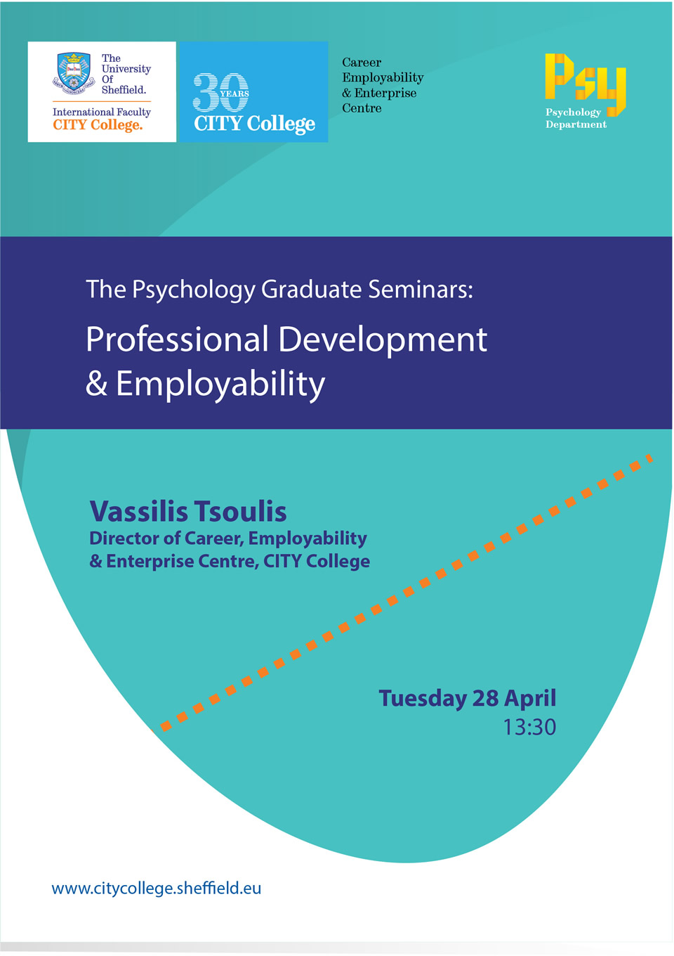 Psychology Graduate Seminars: Professional Development & Employability by CITY College Psychology Department