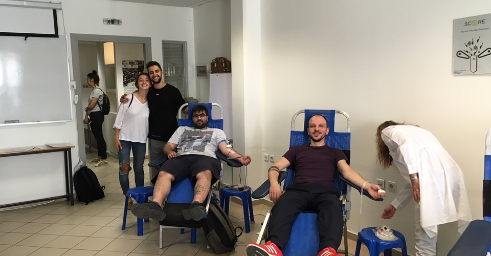 Blood Donation Day 2018 at the International Faculty CITY College