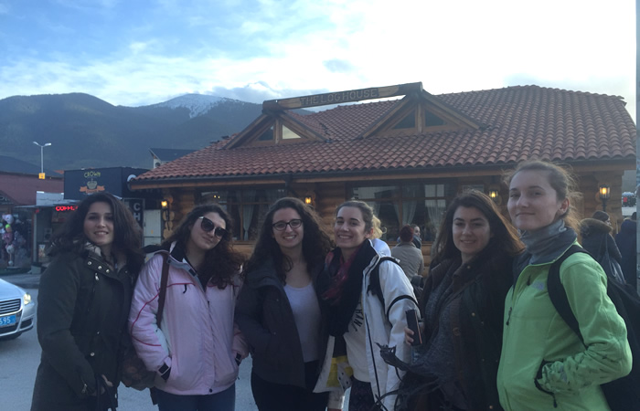 Right after exams CITY College students set off to short ski holiday to Bansko, one of Bulgaria's most popular ski resorts, to relax, enjoy the mountains and the slopes