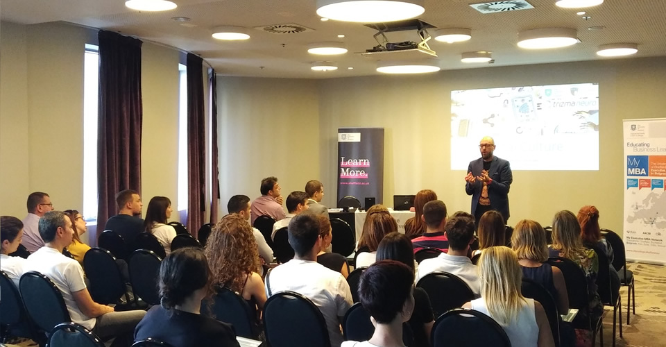 Dr Nikolaos Dimitriadis, Lecturer at our Executive MBA programme, delivered another successful seminar, in Belgrade this time, on ‘Digital Culture: The Missing Link in Digital Transformation?’