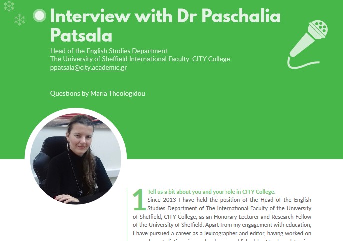 Interview with Dr Patsala in TESOL Bulletin
