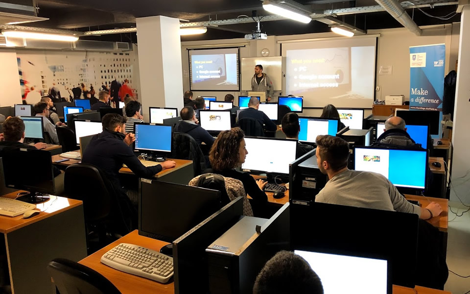 Google Cloud Study Jam series at the International Faculty CITY College