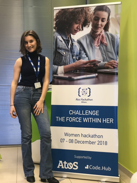CITY College students participate in the Hackathon ‘Challenge the Force within Her’