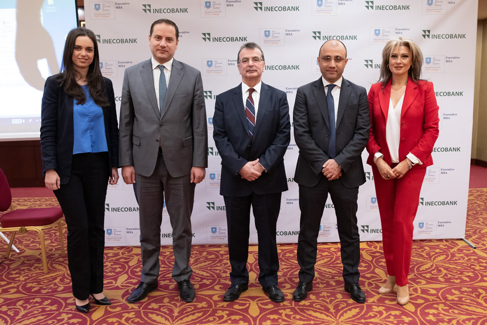 CITY College, International Faculty of the University of Sheffield signs Memorandum of Understanding with INECOBANK, a leading South Caucasus bank in Armenia