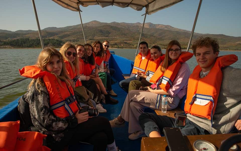 An exciting day trip to Kerkini lake for CITY College students