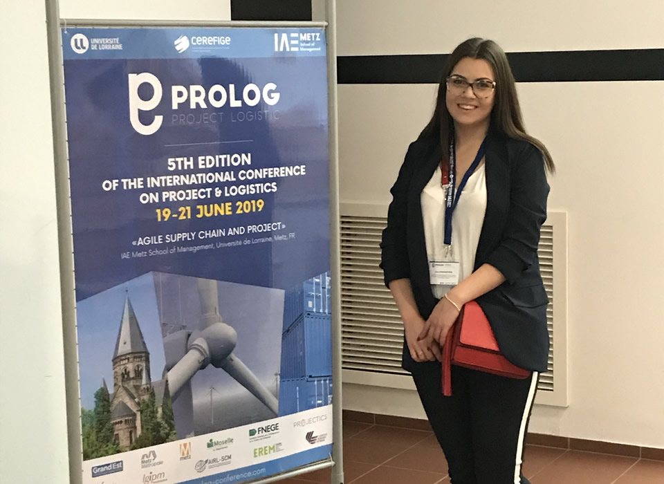 Ms Ilina Atanasovska, final year bachelors student at CITY College International Faculty, successfully presented a paper entitled "Food Supply Chains at the Crossroads of Resource Scarcity, Waste & Digitalization"