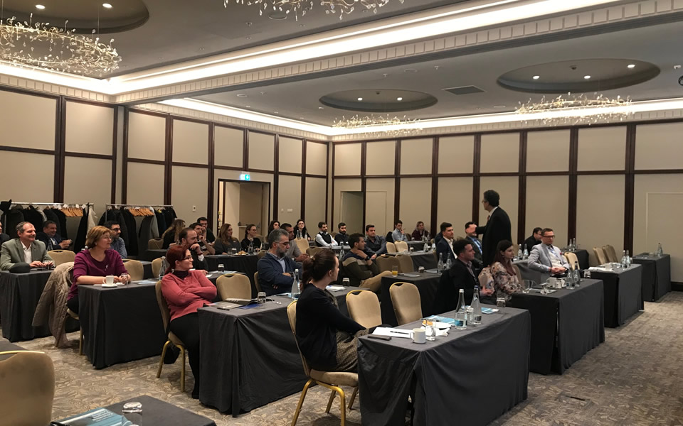 Prof. Leslie Szamosi, Director of the Executive MBA programme of CITY College successfully delivered an Open Executive MBA seminar in Bucharest on Brain Drain