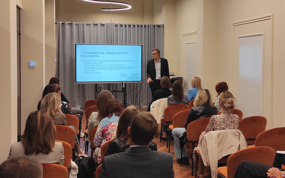HR Seminar by Prof. Leslie Szamosi in Kyiv on Managing Remote Employees