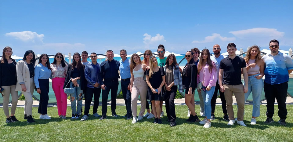 CITY College students visit the 5* luxurious SANI Resort in Halkidiki