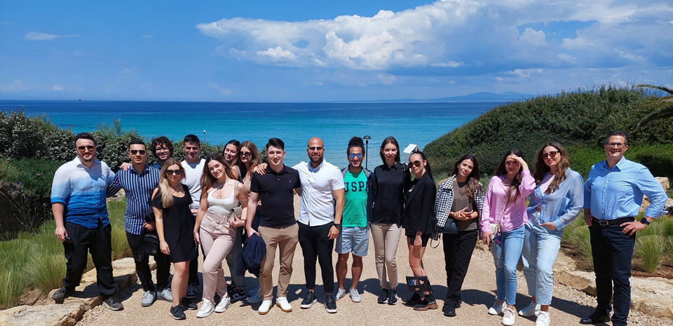 CITY College students visit the 5* luxurious SANI Resort in Halkidiki  