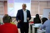 Mr Kehaghias delivered a lecture-seminar titled 'Strategic Negotiations for Managers' in Skopje
