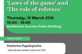 Referee Seminar by the CSU