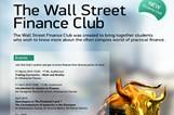 New Students Club: The Wall Street Finance Club