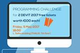 Programming Challenge for Computer Science students, for 2 DEVit 2017 free tickets