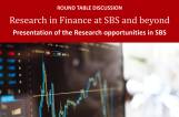 Guest lecture: Research in Finance at SBS and beyond