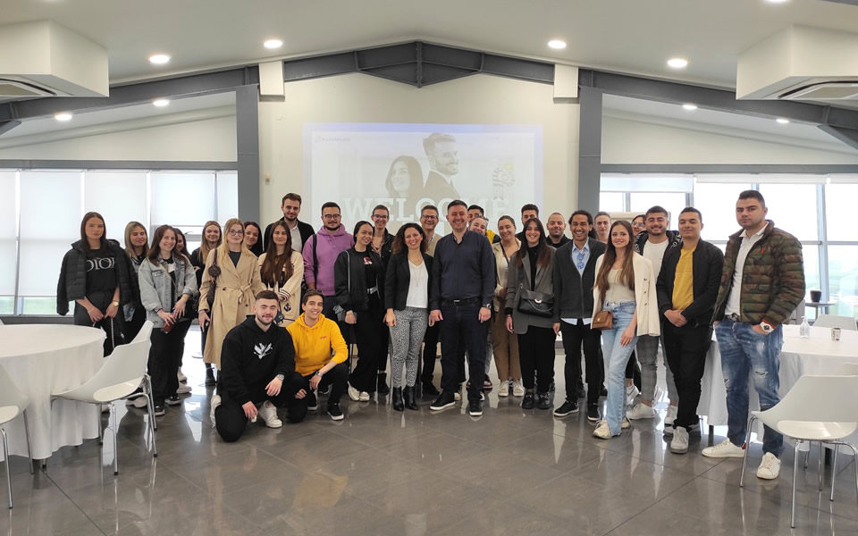 CITY College students visit KLEEMANN, major lift company in Kilkis